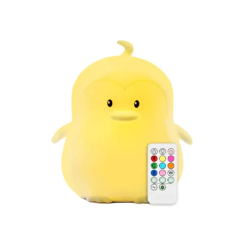 Lampe rechargeable RGB pour enfants avec télécommande et minuterie - commande par poussée