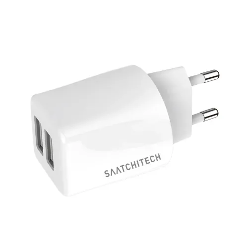Caricabatteria da parete doppia presa USB-A