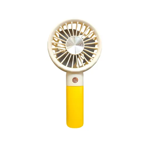 Mini fan 2 W rechargeable Type-C cable supplied 3 speeds - 4 mix colors