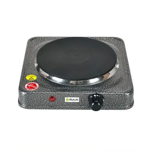 Fornello elettrico potenza 1500 W piastra in ghisa diametro 15,5 cm con temperature regolabile