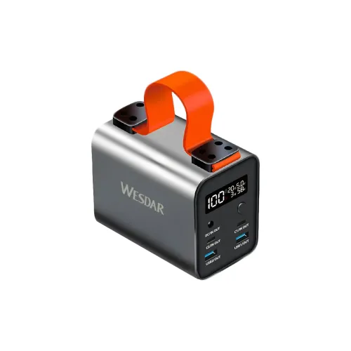 60000mAh 100W Multifunction Power Station with Dual Type-C Ports and Flashlight