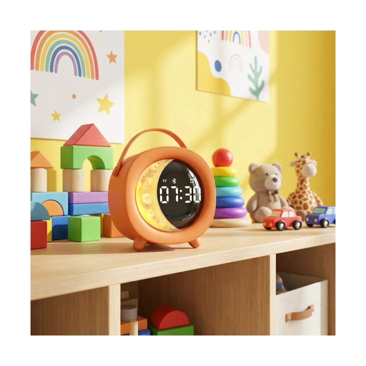 Portable Wireless Bluetooth 5.3 Speaker RGB 5W 1200 mAh Battery