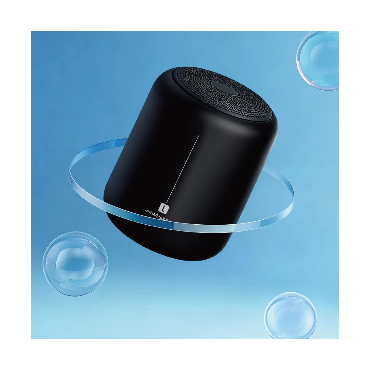 Altavoz Bluetooth 5.3 Portátil 5W con Batería 1200mAh y Carga Type C