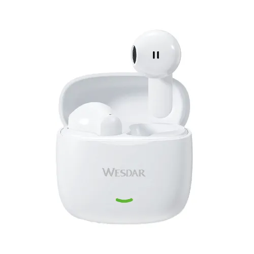 Wireless Earbuds in White