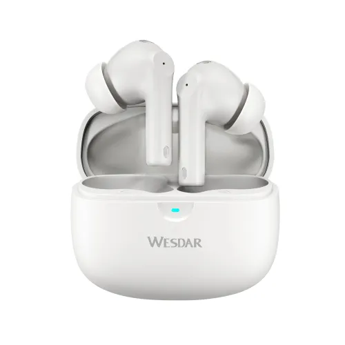 Wireless Bluetooth 5.4 Earbuds with 400mAh Charging Case and Type C Charging