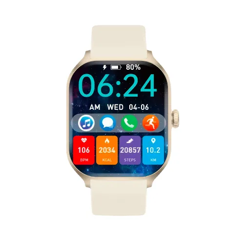 BT 5.3 Smartwatch AMOLED Display 30-Day Standby Battery Life