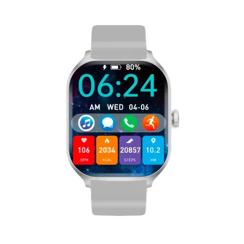 BT 5.3 Smartwatch AMOLED Display 30-Day Standby Battery Life