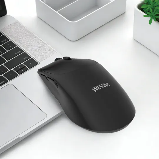 Ratón Inalámbrico Bluetooth RGB Recargable 1600 DPI 6 Botones Type C