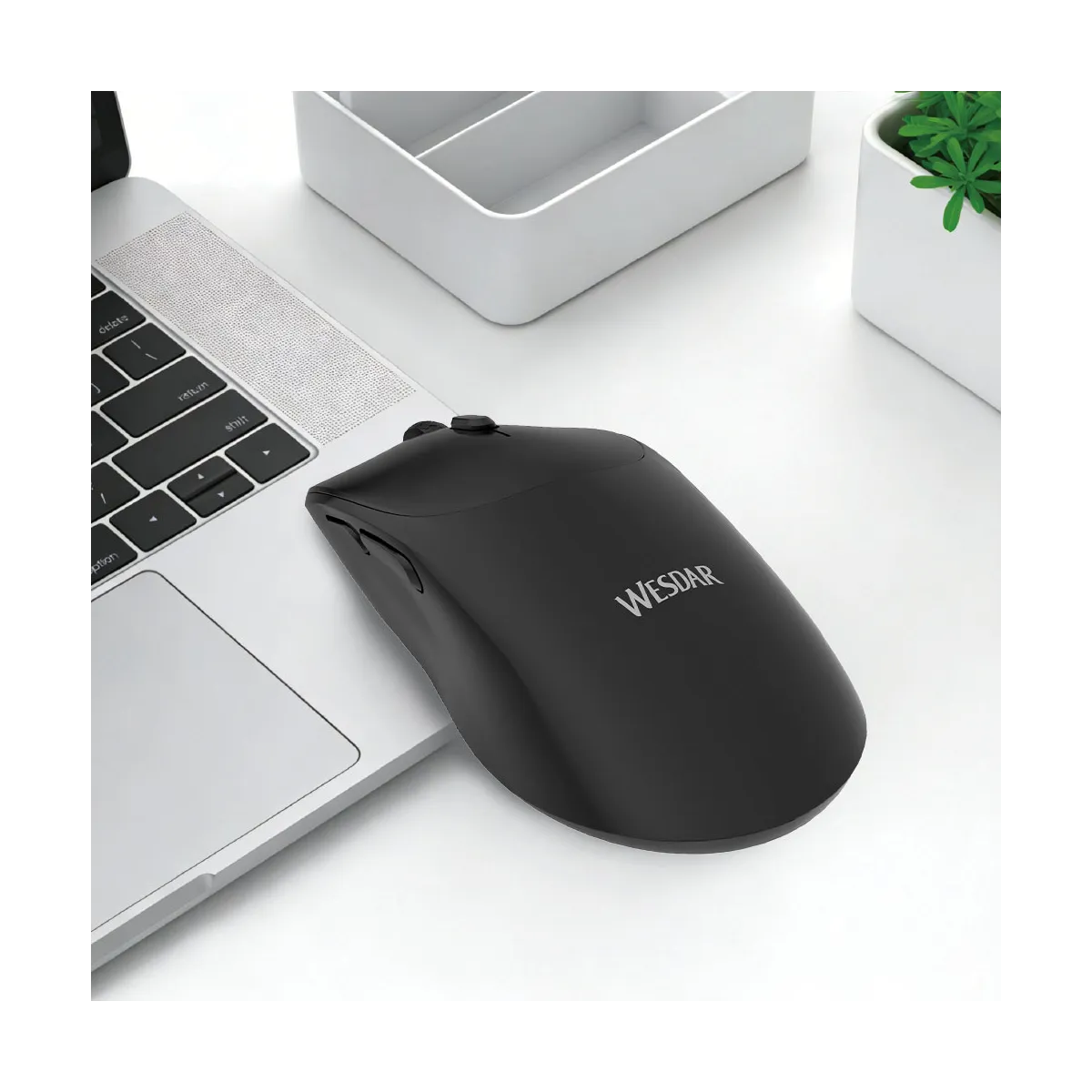 Ratón Inalámbrico Bluetooth RGB Recargable 1600 DPI 6 Botones Type C