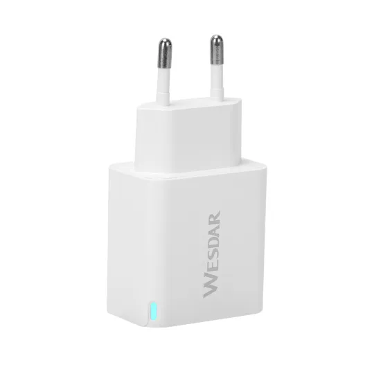 30W Type-C and USB-A Dual Port Fast Charger