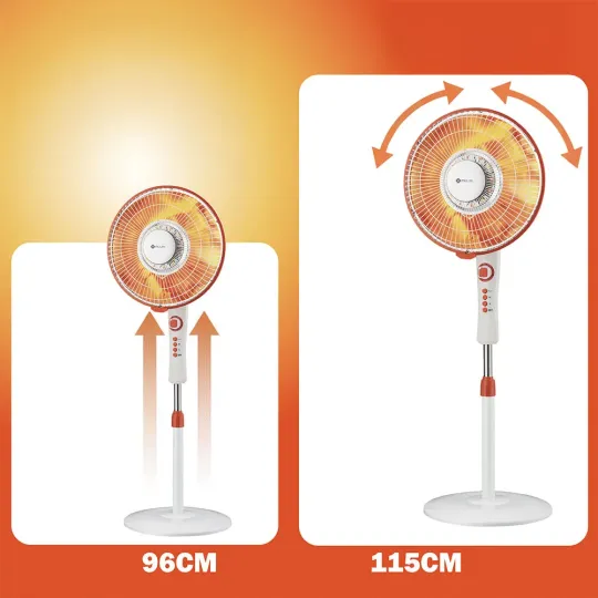 Calefactor Radiante Eléctrico de Pie