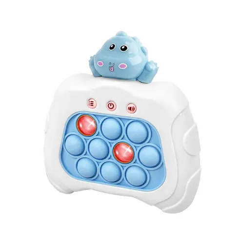 Gioco interattivo Fast Push a forma di dinosauro con 120 livelli 4 modalità e ricarica Type-C