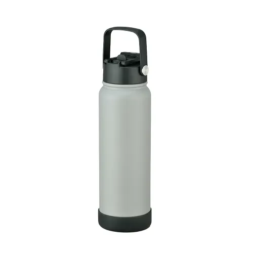 Borraccia Termica 800 ml in Acciaio Inox 316 a Doppia Parete Sottovuoto Grigio
